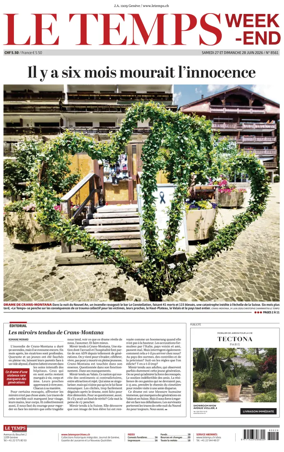 Cover of Le Temps