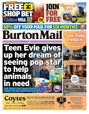 Cover of Burton Mail