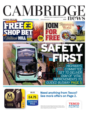 Cover of Cambridge News