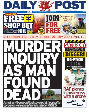 Cover of Daily Post (North Wales)