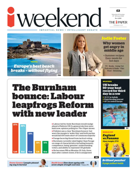 Cover of iNews Weekend