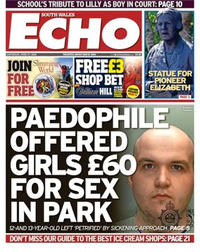 Cover of South Wales Echo