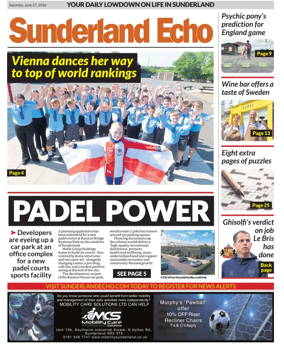 Cover of Sunderland Echo