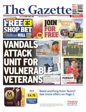 Cover of Teesside Evening Gazette
