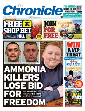 Cover of The Chronicle (South Tyneside and Durham)