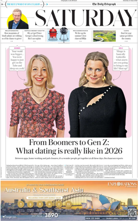 Cover of The Daily Telegraph – Saturday Supplement