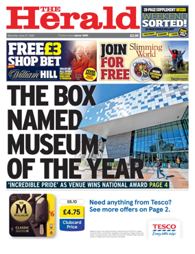 Cover of The Plymouth Herald