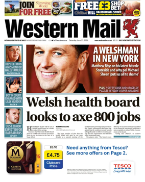 Cover of Western Mail
