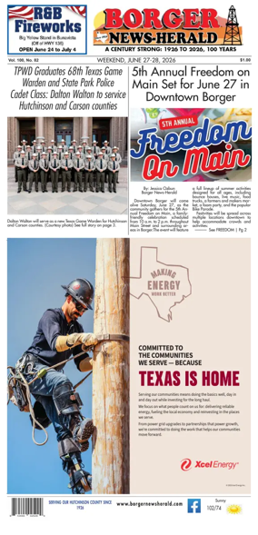 Cover of Borger News-Herald