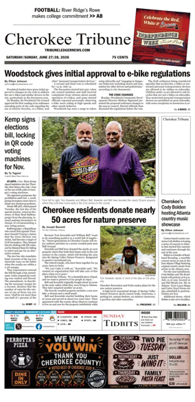 Cover of Cherokee Tribune