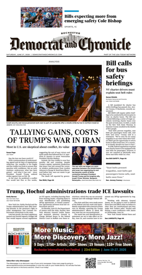 Cover of Democrat and Chronicle
