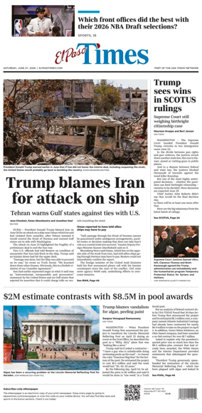 Cover of El Paso Times