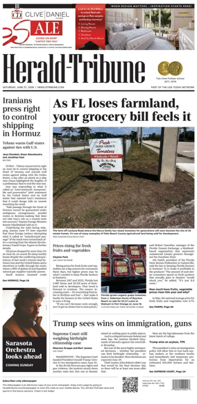 Cover of Herald-Tribune