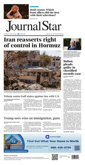 Cover of Journal Star (Peoria)