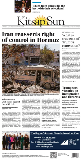 Cover of Kitsap Sun