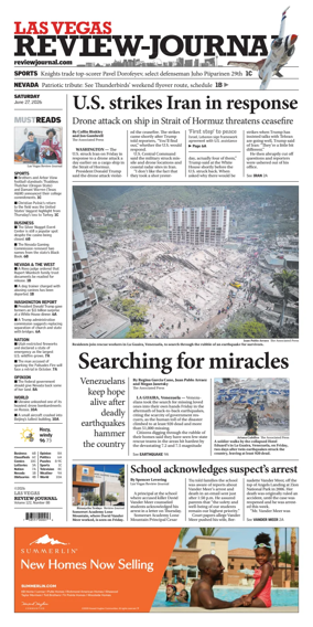 Cover of Las Vegas Review-Journal