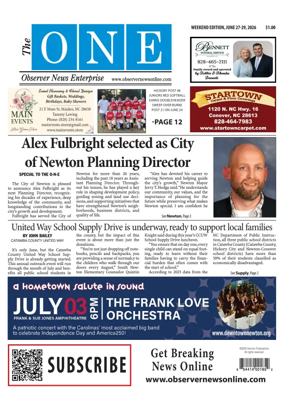 Cover of Observer News Enterprise