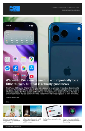 Cover of Phone Arena - Compiled Edition