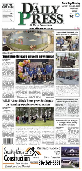 Cover of The Daily Press