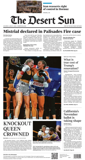 Cover of The Desert Sun