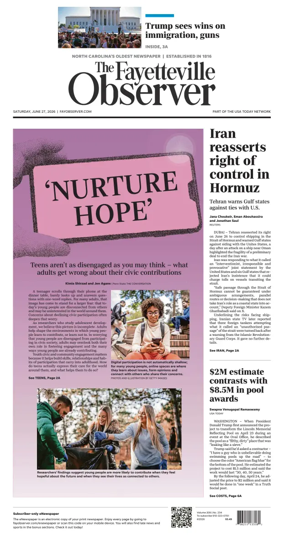 Cover of The Fayetteville Observer