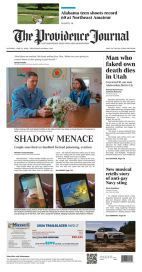 Cover of The Providence Journal