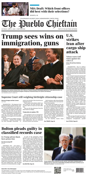 Cover of The Pueblo Chieftain