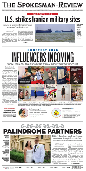 Cover of The Spokesman-Review (Spokane)