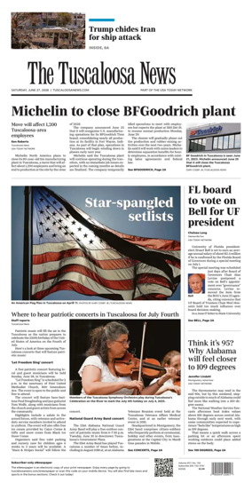 Cover of The Tuscaloosa News