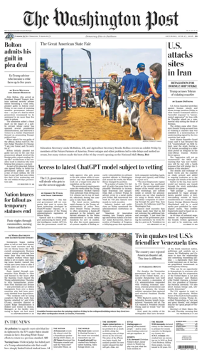 Cover of The Washington Post