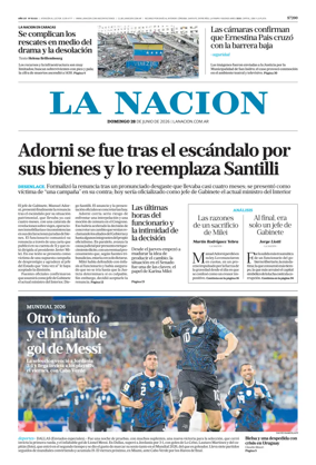 Cover of La Nacion