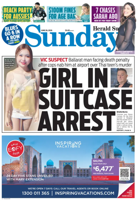 Cover of Herald Sun