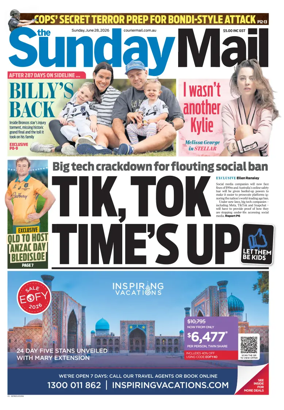 Cover of The Courier-Mail