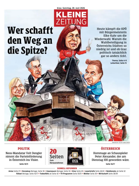 Cover of Kleine Zeitung Steiermark