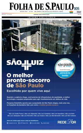 Cover of Folha de S.Paulo