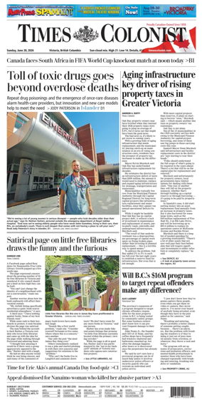 Cover of Times Colonist