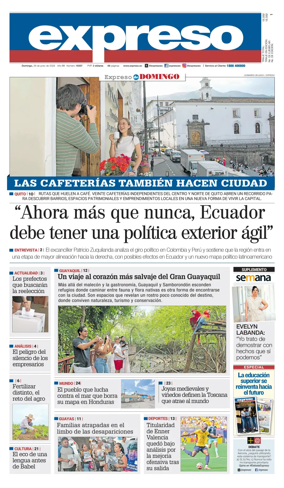 Cover of Diario Expreso