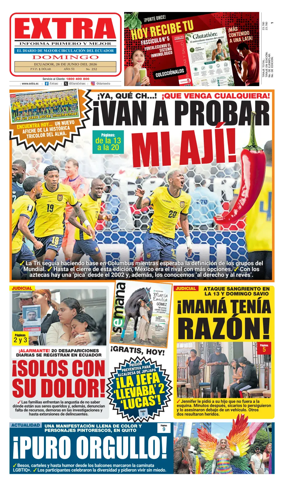 Cover of Diario Extra
