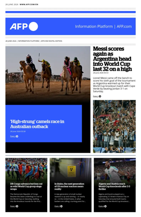 Cover of AFP English