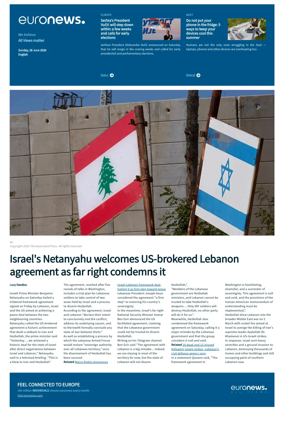 Cover of EuroNews (English Edition)