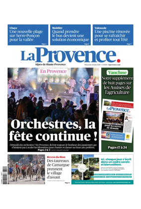 Cover of La Provence Alpes-de-Haute-Provence