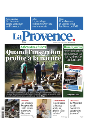 Cover of La Provence Arles