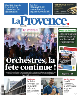 Cover of La Provence Marseille
