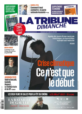 Cover of La Tribune Dimanche (France)