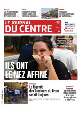 Cover of Le Journal du Centre