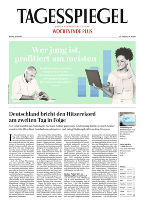 Cover of Der Tagesspiegel