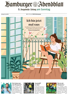 Cover of Hamburger Abendblatt am Sonntag