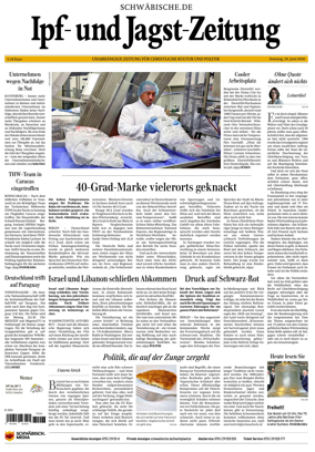 Cover of Ipf- und Jagst-Zeitung