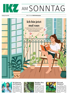 Cover of Iserlohner Kreisanzeiger und Zeitung (IKZ am Sonntag)