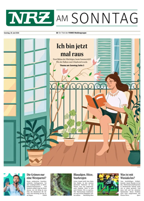 Cover of Neue Rhein Zeitung (NRZ am Sonntag)